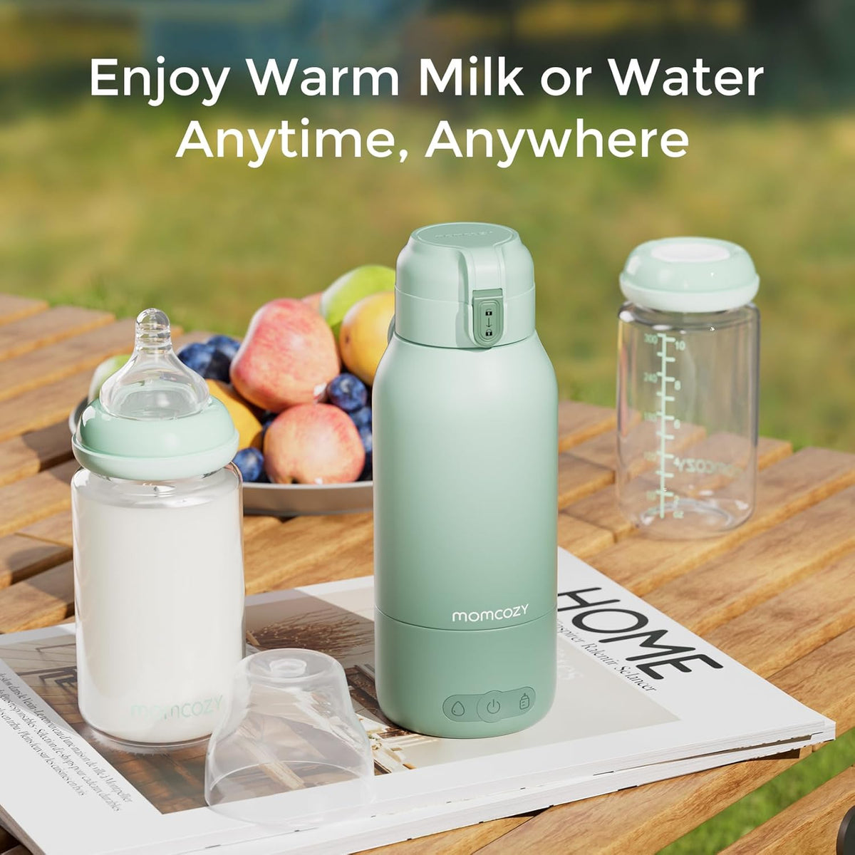 Superfast Portable Breast Milk & Water Warmer for Travel