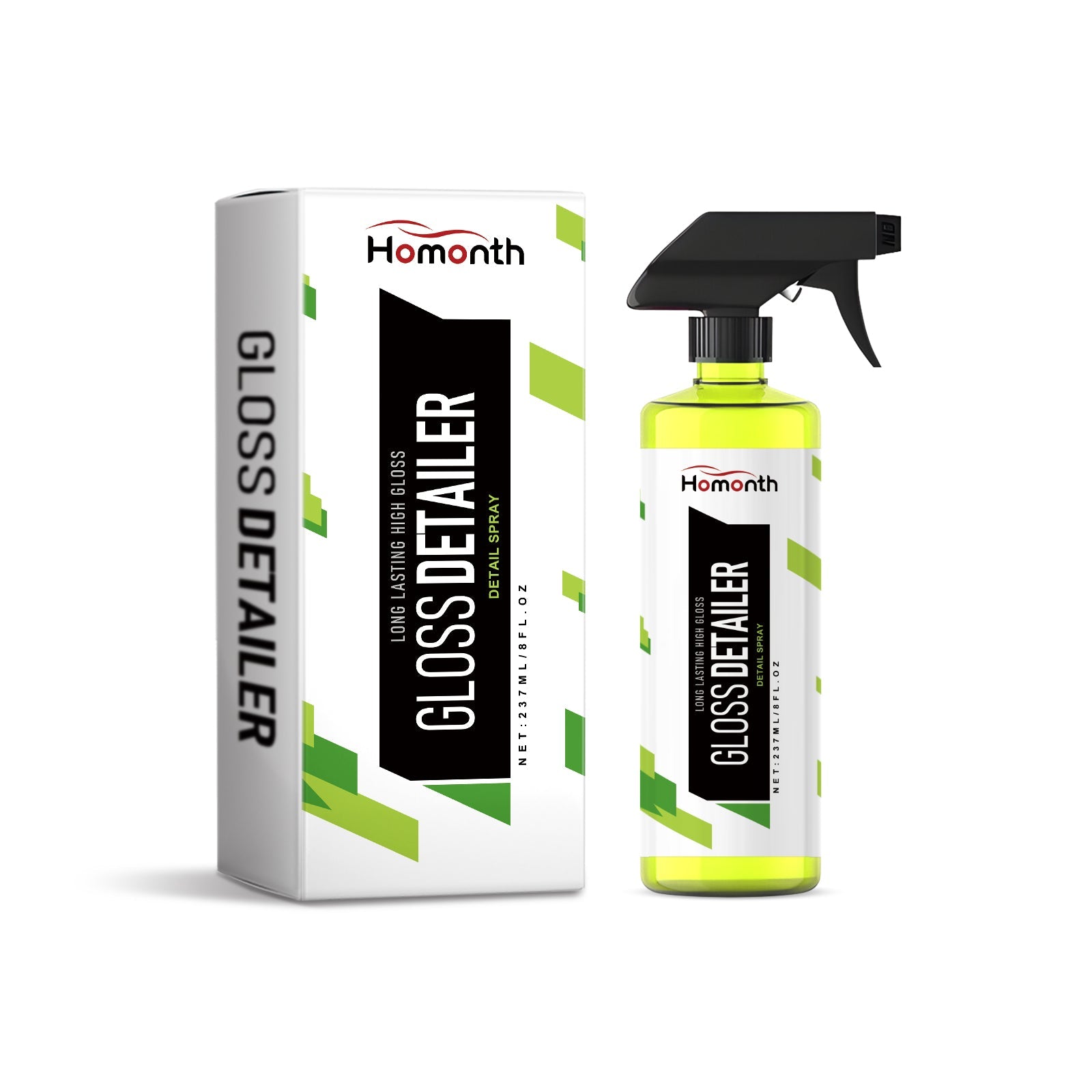 Car Cleaning Gloss Spray, Anti-Fouling, Interior & Exterior Shine, Easy Repair ,237ml