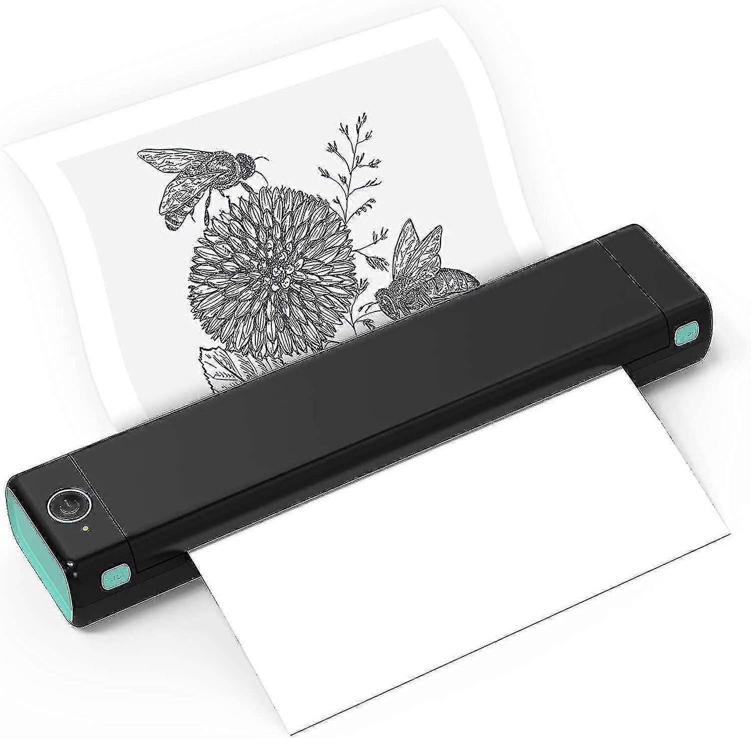 M08f A4 Wireless Thermal Printer Portable Handheld Bluetooth Mini Personal Home Office Printers Hd P zxin