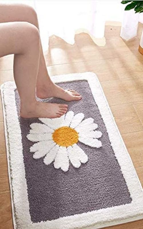 AIESY® Beautiful Luxury Ultra Soft Microfiber Shaggy Bath Mats