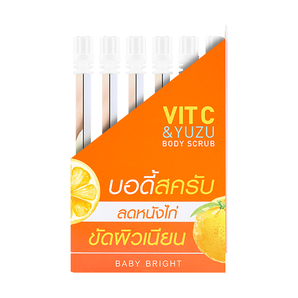 VIT C & YUZU BODY SCRUB 40G BABY BRIGHT (B)
