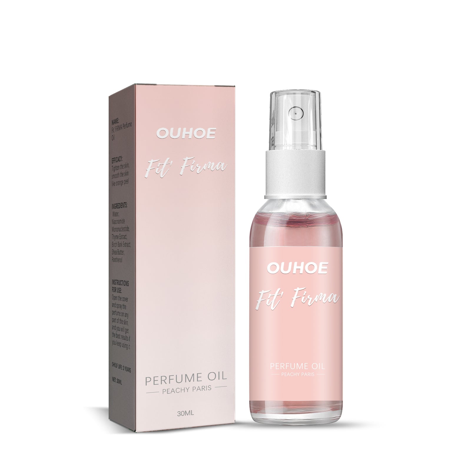 Body Firming Perfume Oil Spray, Slimming, Skin Tightening, Wrinkle Smoothing, Cellulite Removal ,30ml