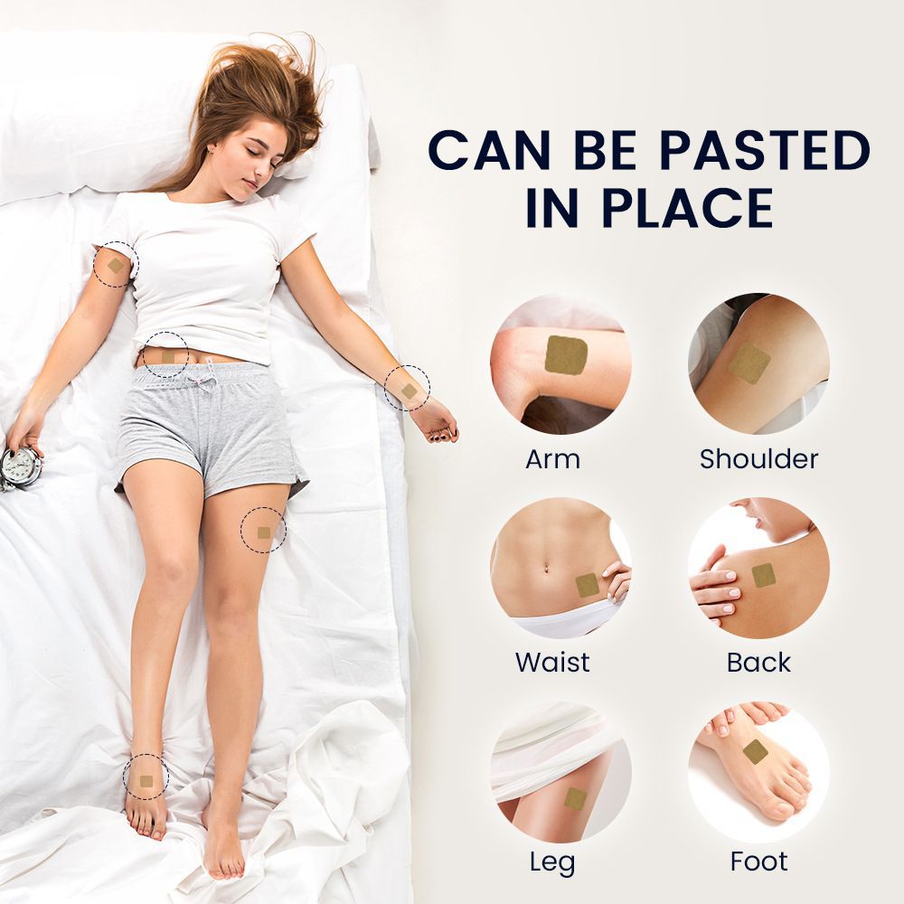 Sumifun Herbal Body Patch, 30 Pieces, Botanical External Skin Sticker for Daily Body Relaxing Care
