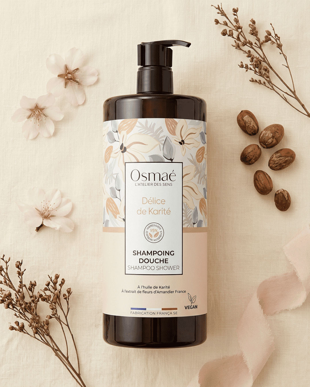 Osmaé Délice de Karité Shampoo & Shower Gel