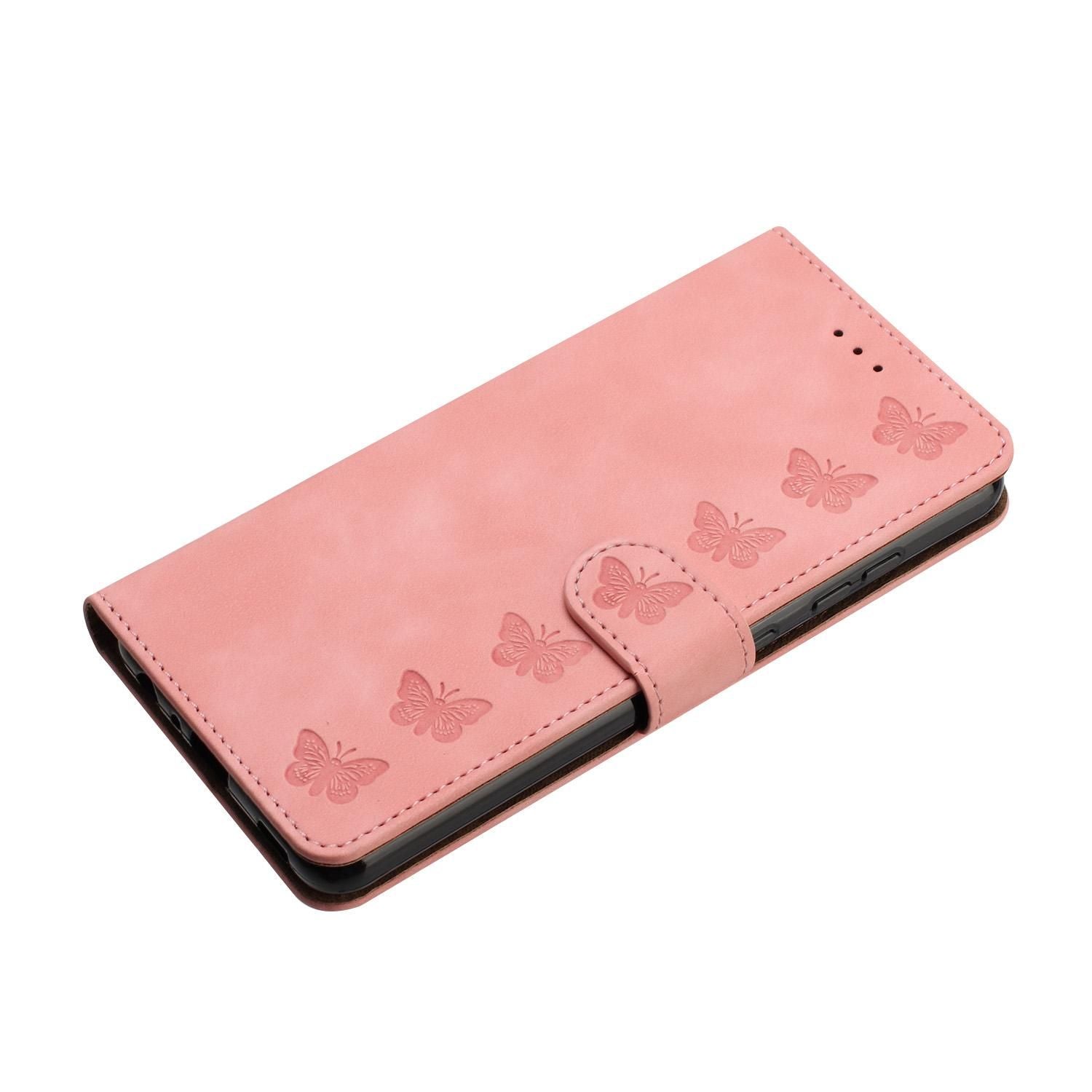 Seven Butterflies Embossed PU Case For Google Pixel 9a