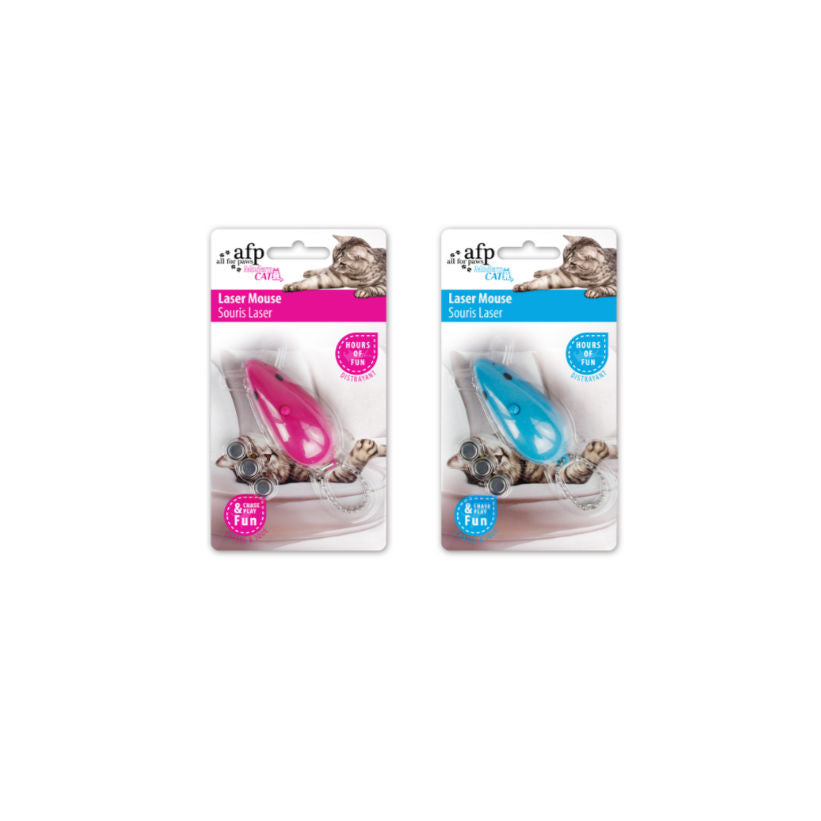 All For Paws Modern Cat Laser Mouse Assorted - 8 pcs/pk
