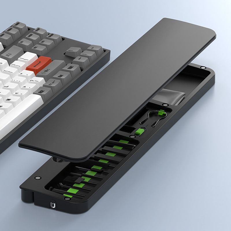 Keyboard Wrist Rest Pad with Cleaning Tool Kit Hand Wrist Rest Non Slip Palm Pad