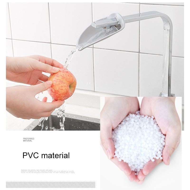 Faucet Extender Solid Color Sink Handle Extension Toddler For Bathroom Children Hand Wash