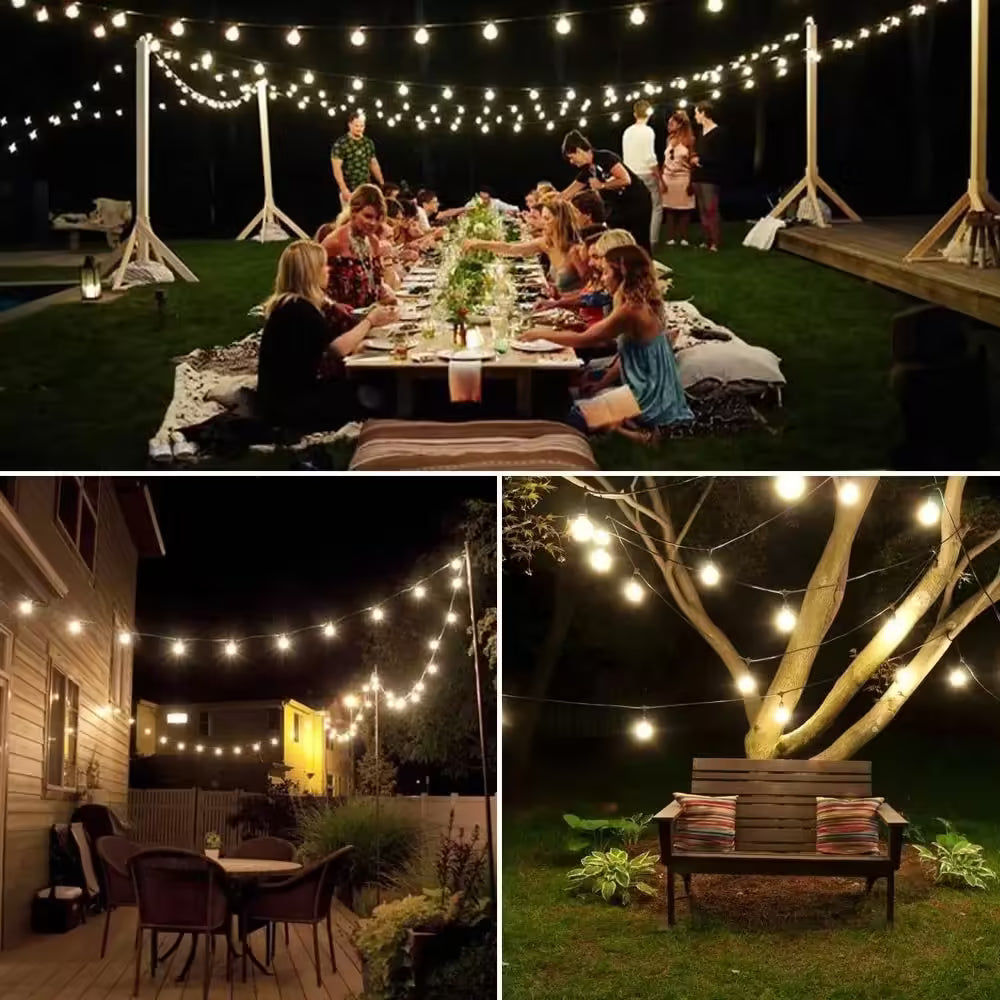 Solar Fairy Lights (20–100 LED)