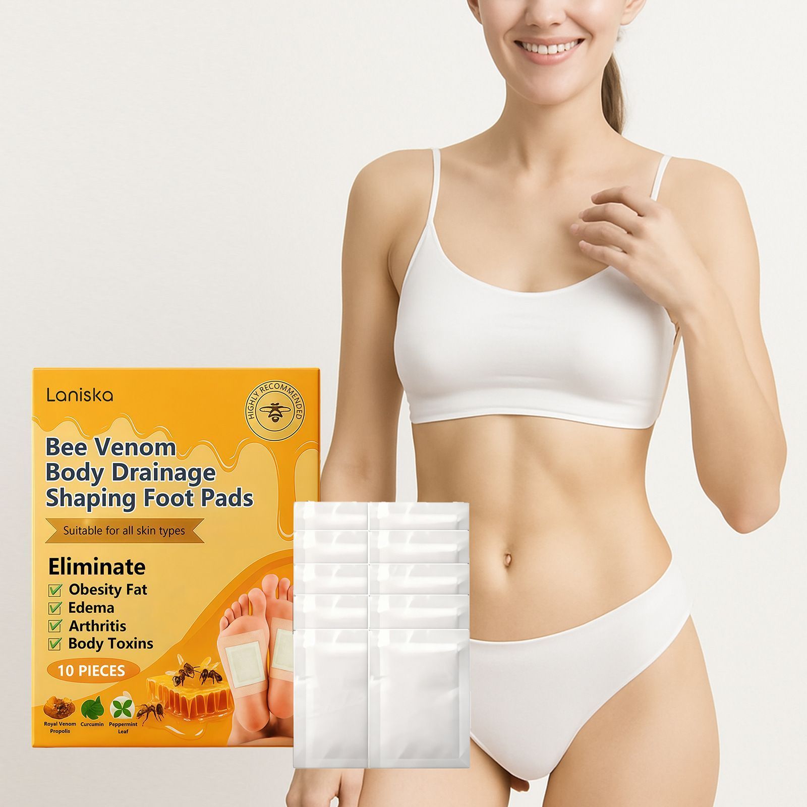 Moisturizing Foot Pads with Bee Venom