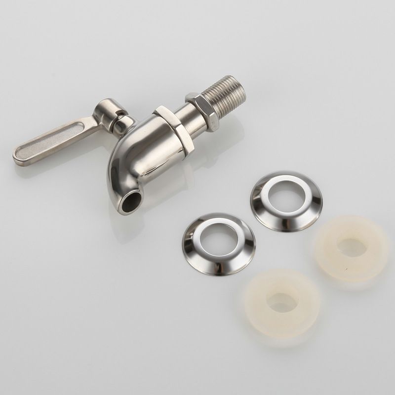 Wine Barrel Tap Spigot Stainless Steel Coffee Juice Faucet 16mm