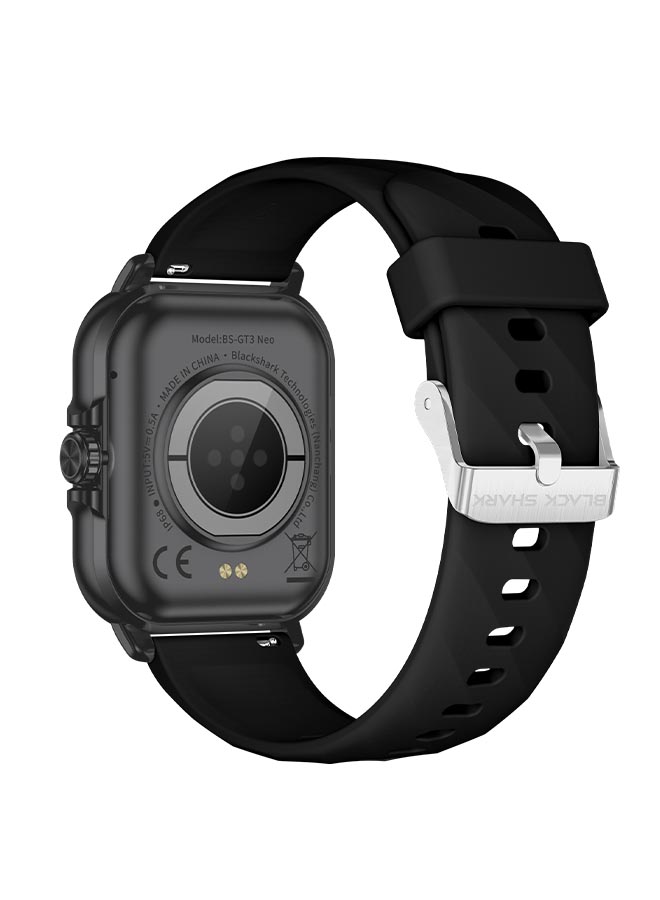 BLACK SHARK GT3 Neo, 7 Days Long Battery Life, IP68 Water and Dust Resistant, 100 Sport Modes &amp; Tracks Health Metrics - Black
