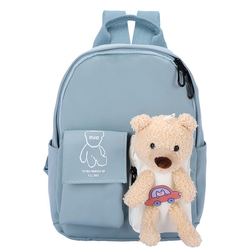 Bear School Bag Cartoon Animal Backpack Kindergarten Daypack Casual Laptop Backpack