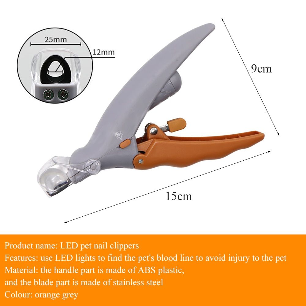 Pet Nail Clippers Scissors Grooming Electric Claw Trimmer