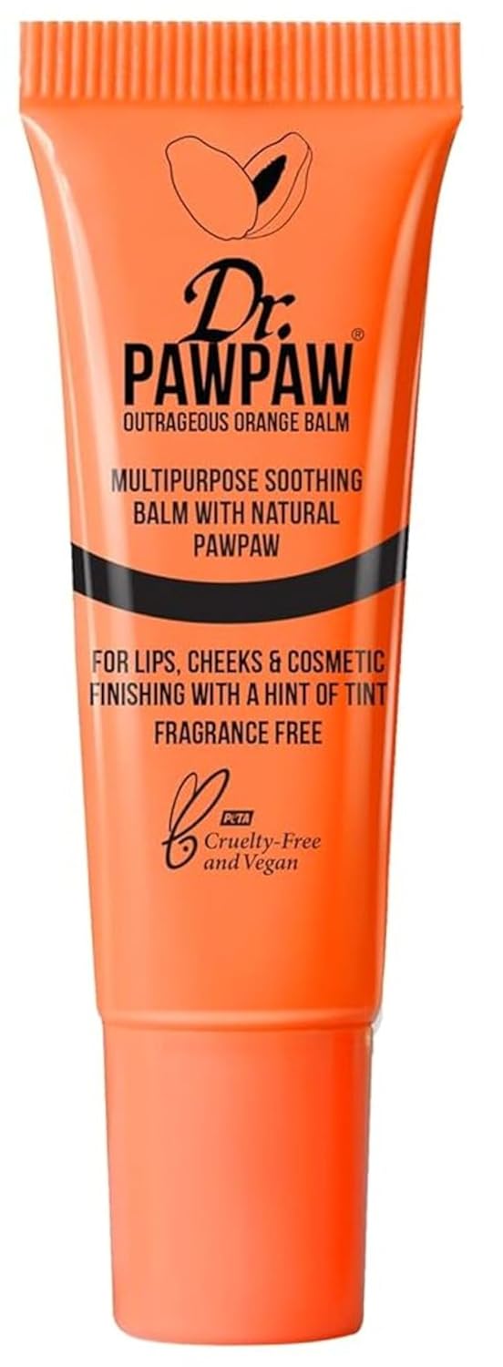 Dr. Pawpaw Outrageous Orange Balm For Lips And Skin, 1 X 10Ml