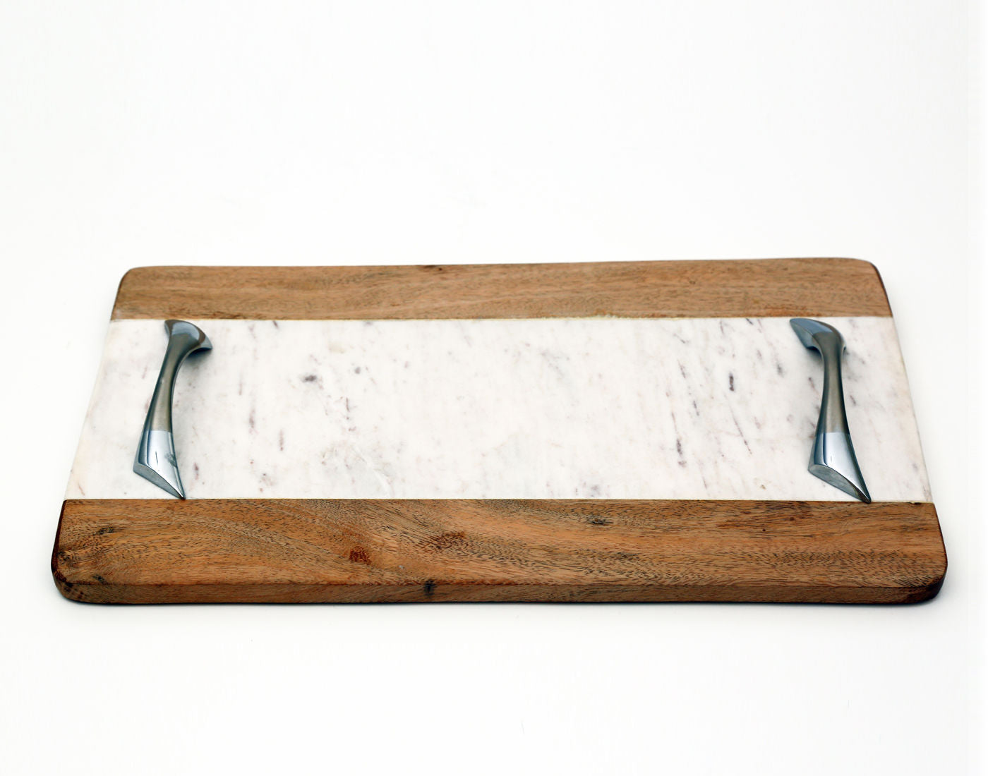 Marble And Wood Tray #ST01