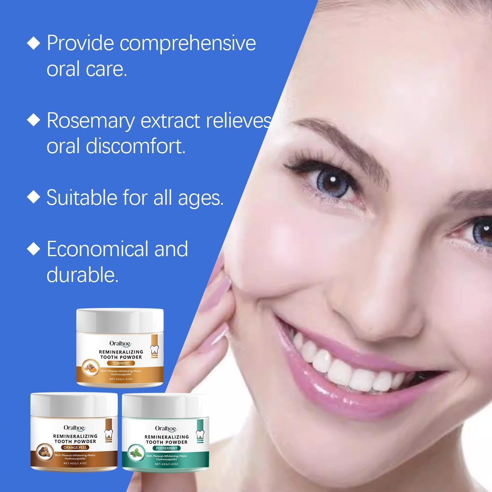 Herbal Tooth Cleaning Powder Natural Care