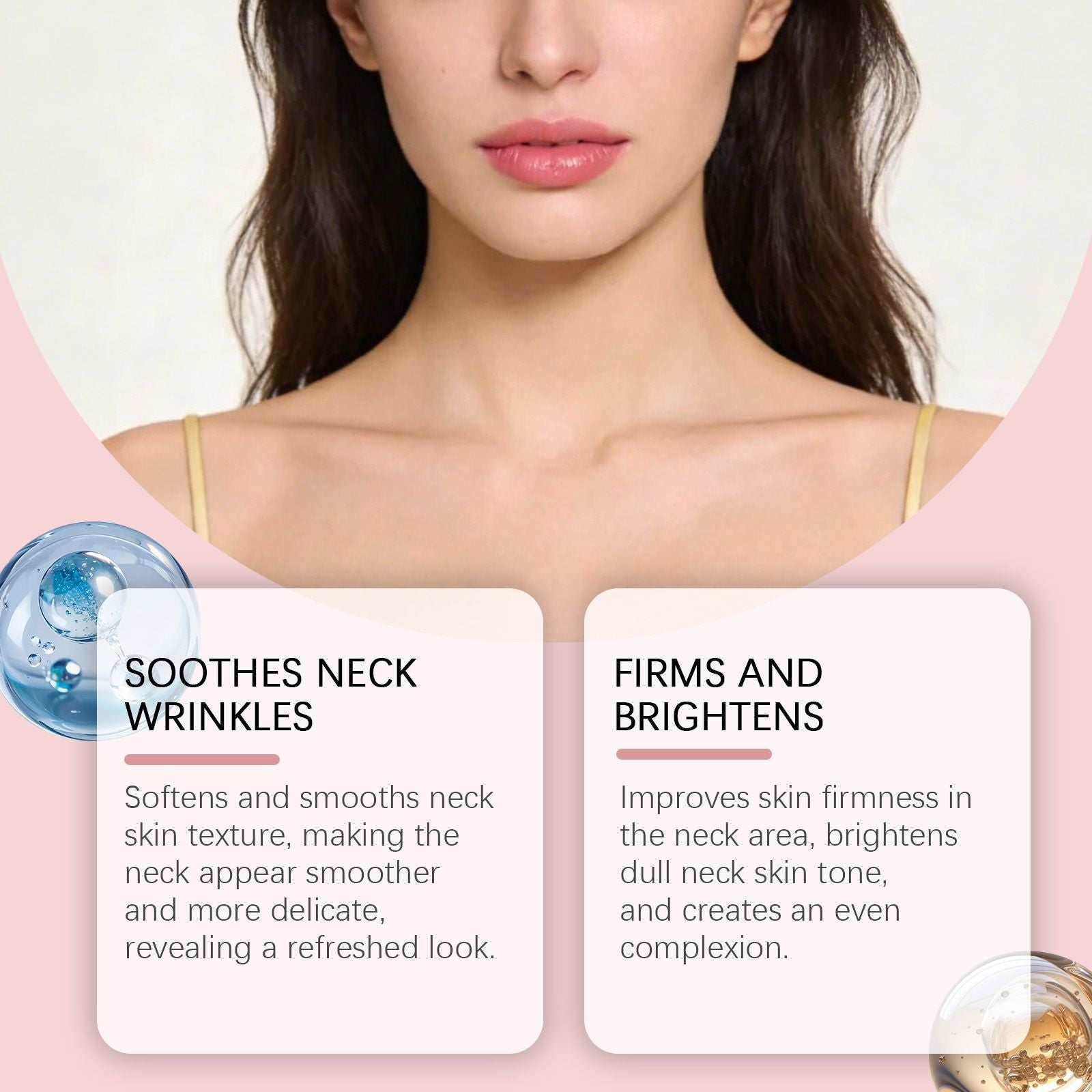 Collagen Neck Mask Patches Hydrating Care 4pcs