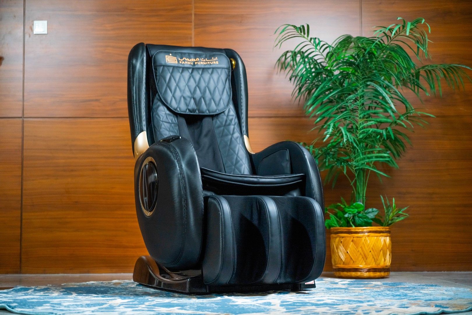 Black Massage Chair #RK-1911
