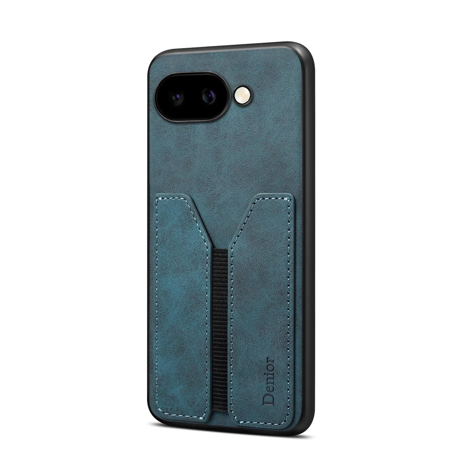 Denior DV Elastic Card Slot PU Case For Google Pixel 9a