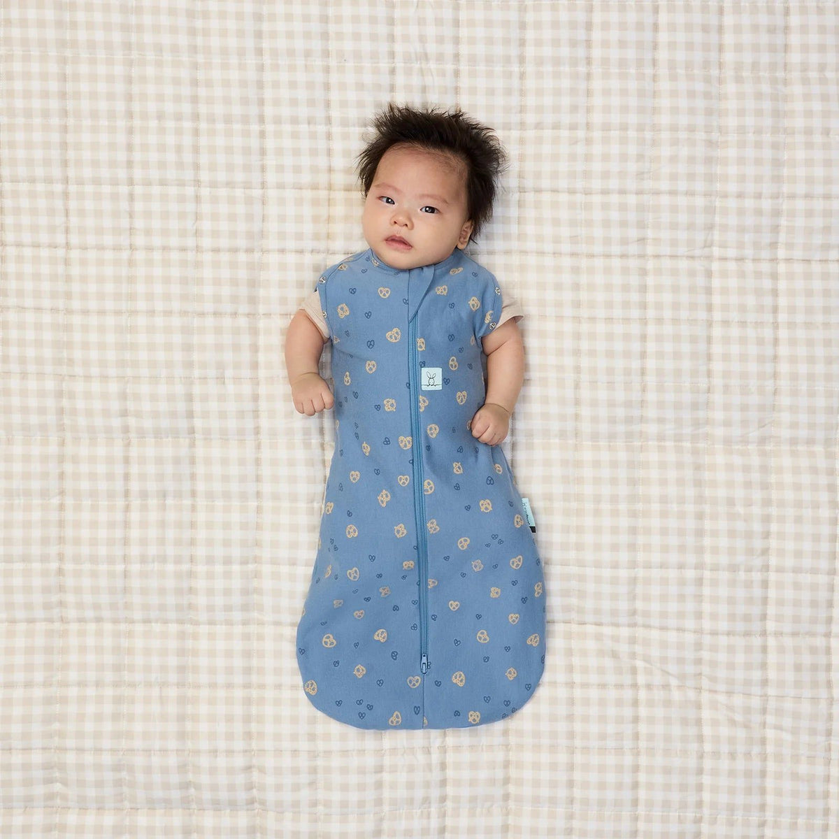 Ergo Pouch - Cocoon Swaddle Bag -TOG(0.2)-Petite Pretzel