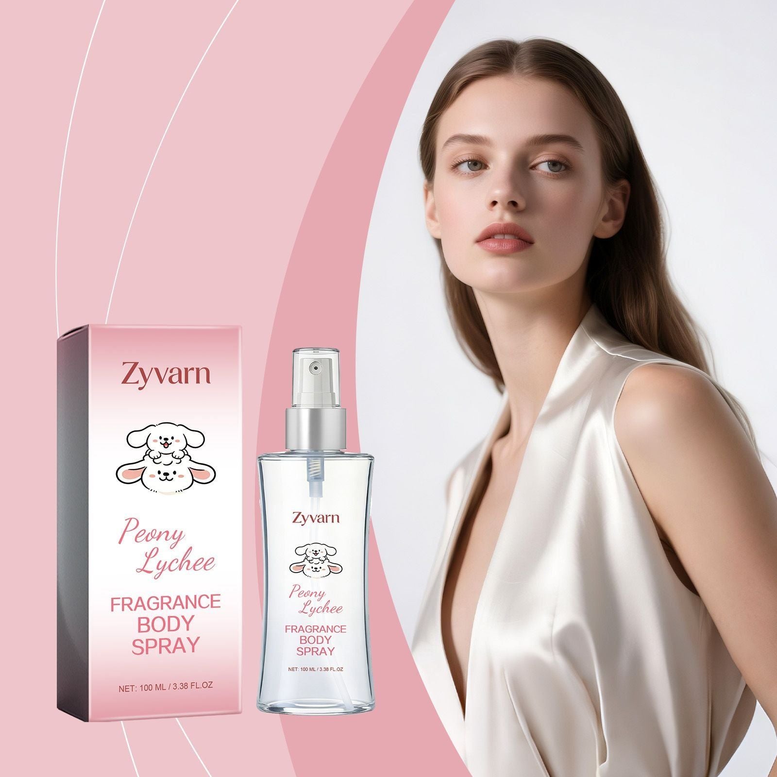 100ml Fragrance Body Mist with Fresh and Long Lasting