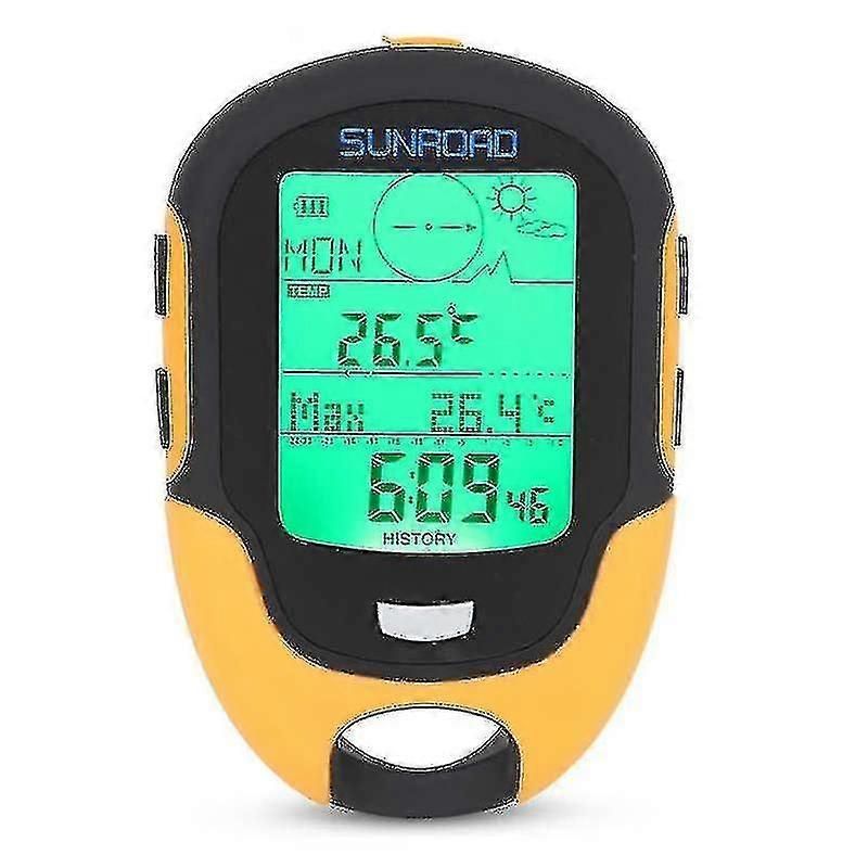Handheld Gps Navigation Receiver With Altimeter Barometer Compass