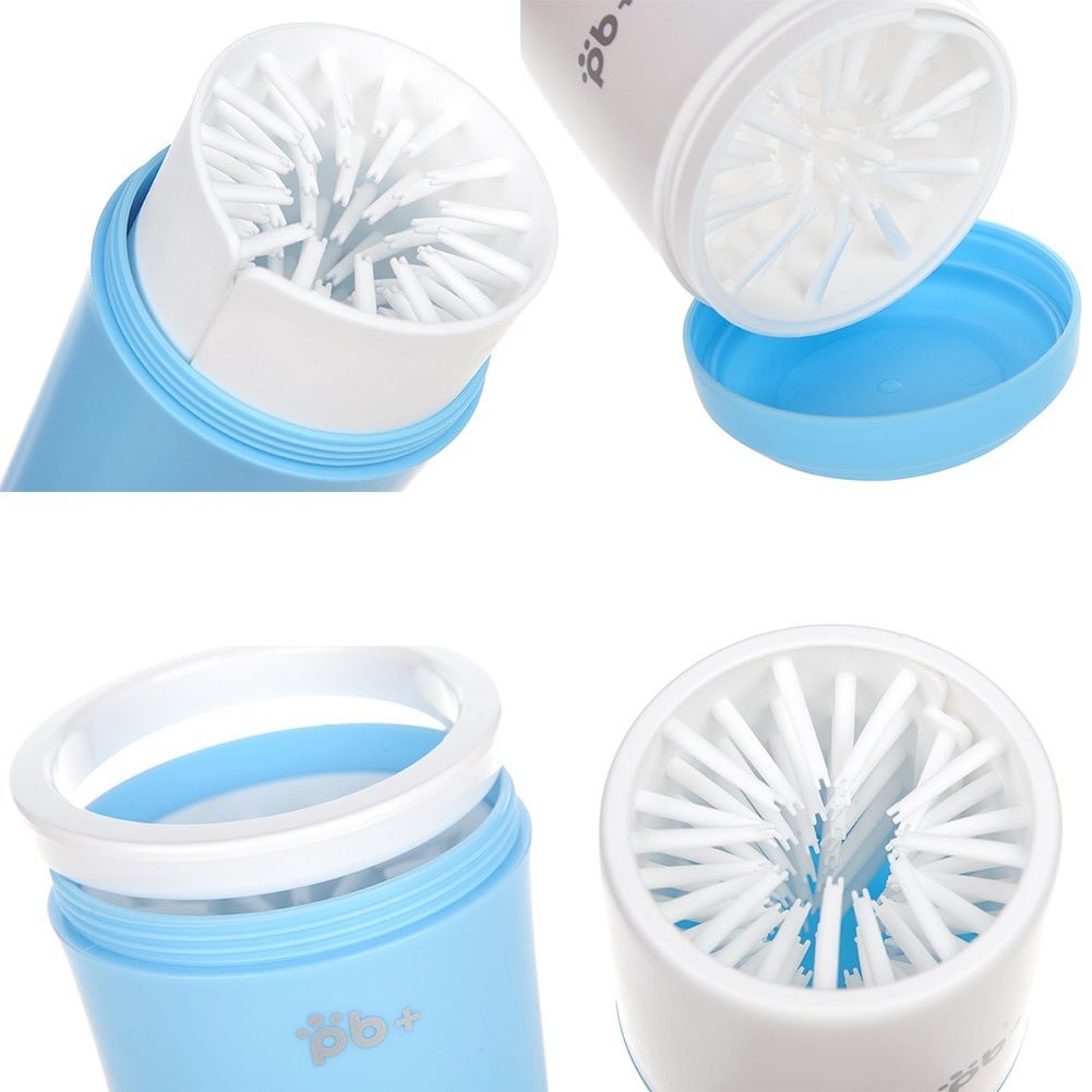 Pet Foot Wash Cup Dog Paw Cleaner Cup Portable Silicone Puppy Washing Brush Feet Cleaner Mug