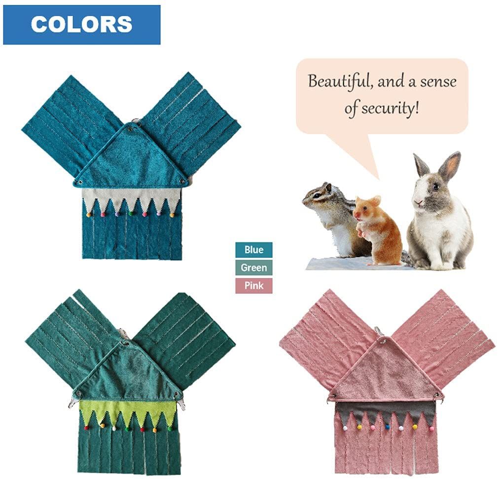 Pets Hammock Small Animal Hanging Bed Hideout Nest Tent For Hamster Guinea Pig Chinchilla