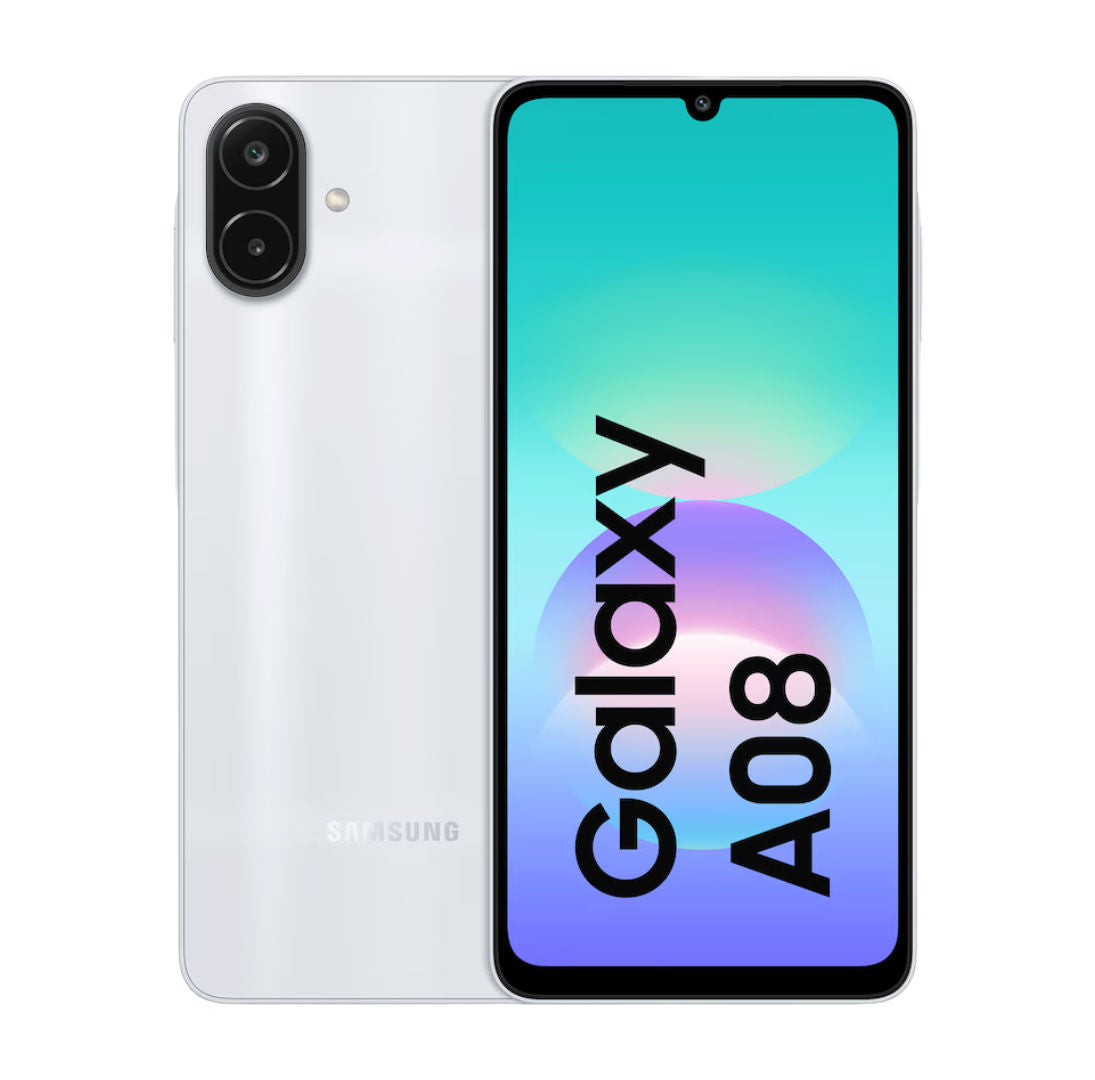 Samsung Galaxy A08 4GB/64GB LTE Dual SIM Smartphone - 6.7" HD+ PLS LCD, 50MP Camera, 6000mAh Battery