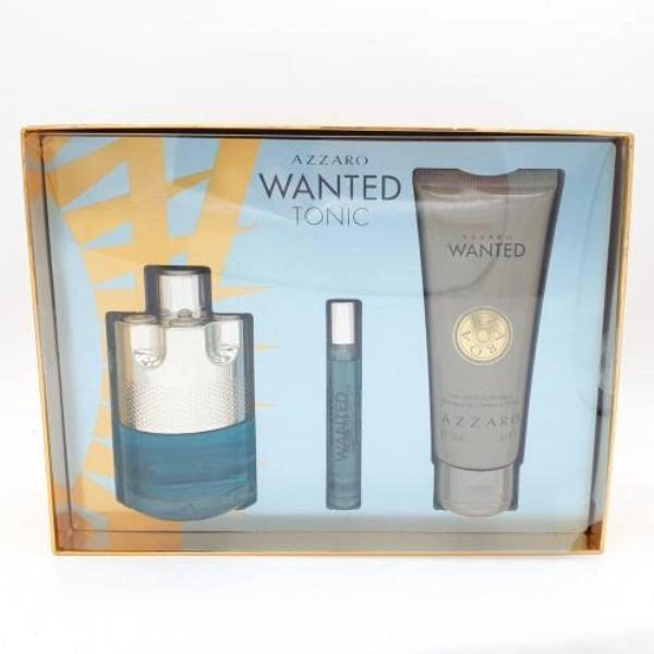 Azzaro Wanted Tonic M Edt 100Ml 3Pcs Set