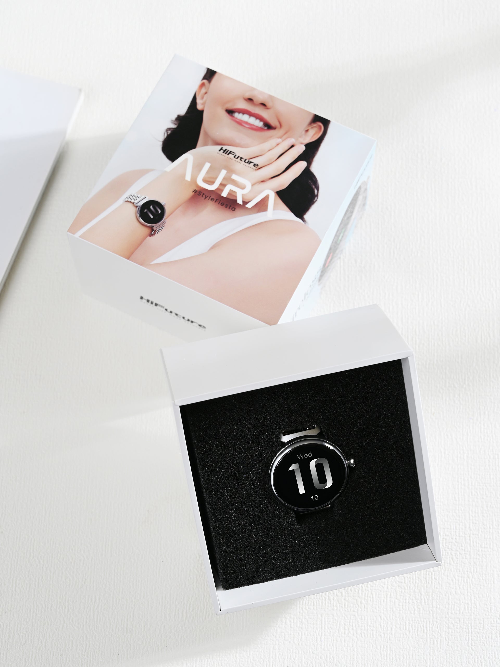 Hifuture Future Aura Female BT calling smart watch