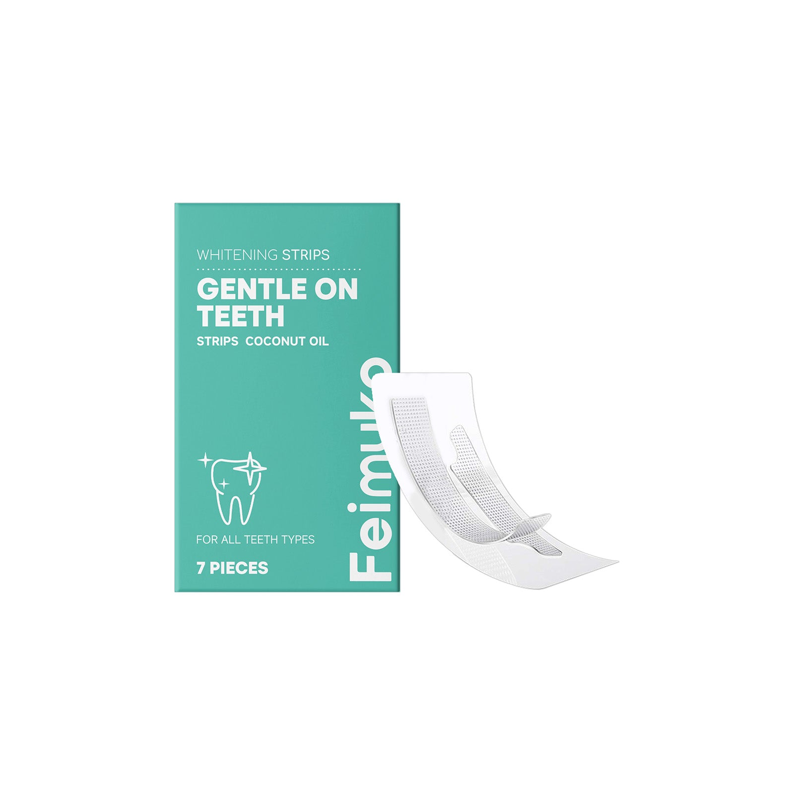 Brighten Your Smile with Gentle Dental Care Strips, Natural Whitening, Fresh Breath ,7pcs