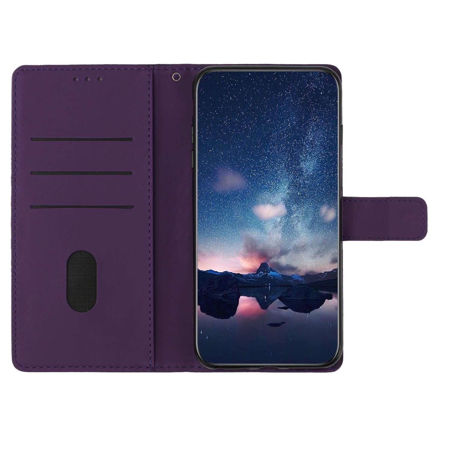 Diamond Embossed Leather Case For Google Pixel 9a