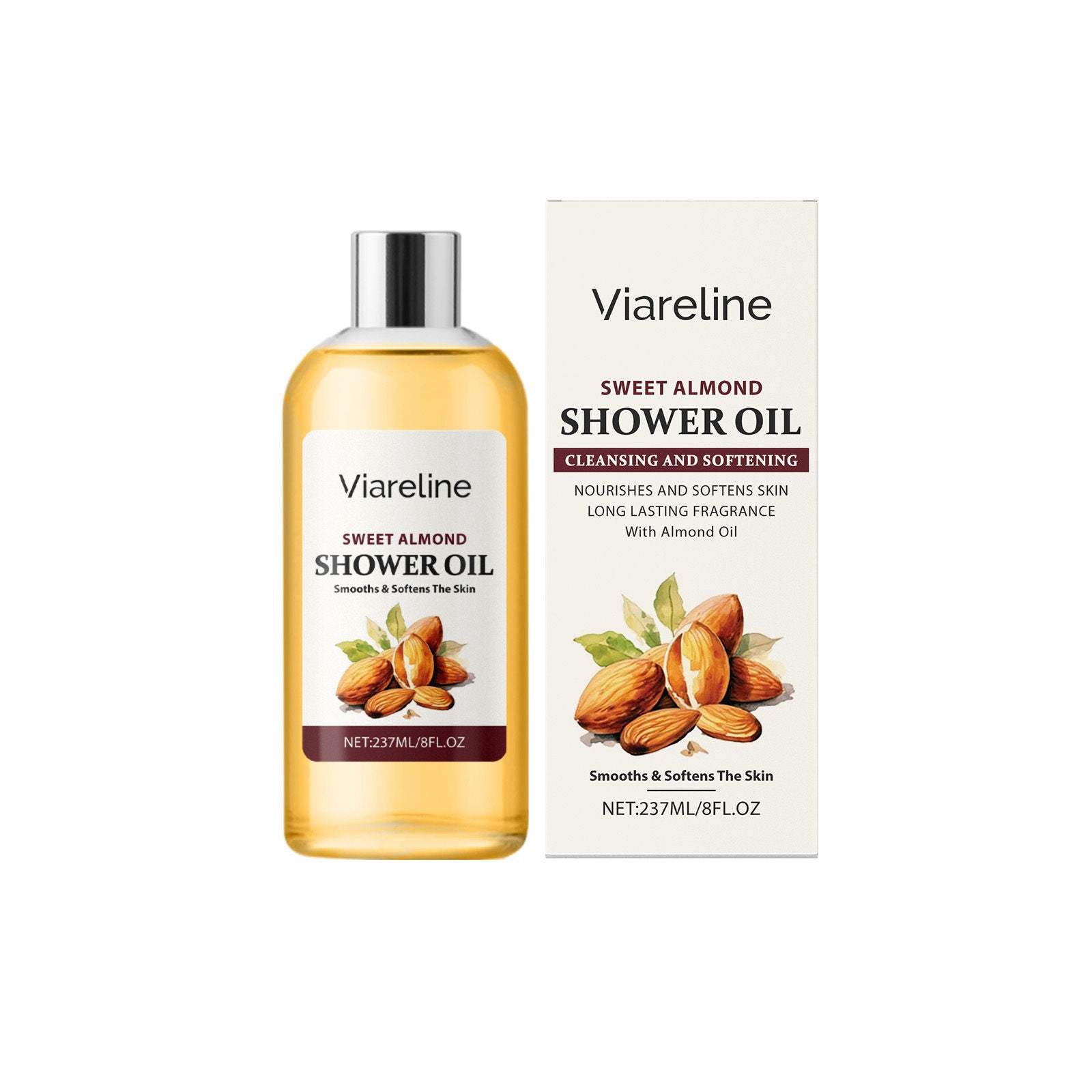 Body Care Nourishing Bath Oil, Hydrates, Moisturizes, Cleanses, Long-Lasting Fragrance ,237ml