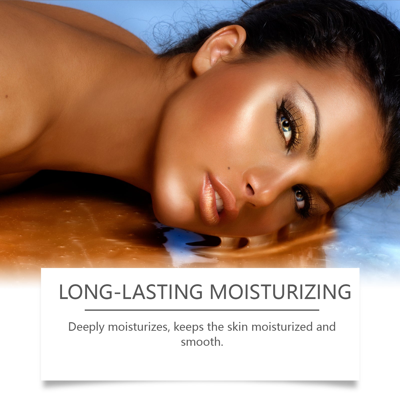 Black Gel for Outdoor Tan, Moisturizing Luster, Skin Glow, Tanning ,50g