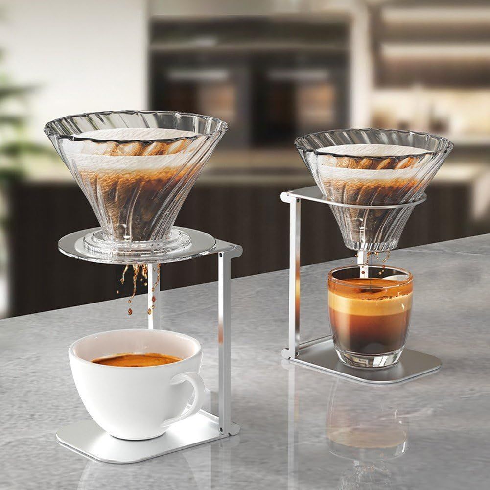 Coffee Drip Holder with Base Coffee Dripper Stand Coffee Filter Holder
