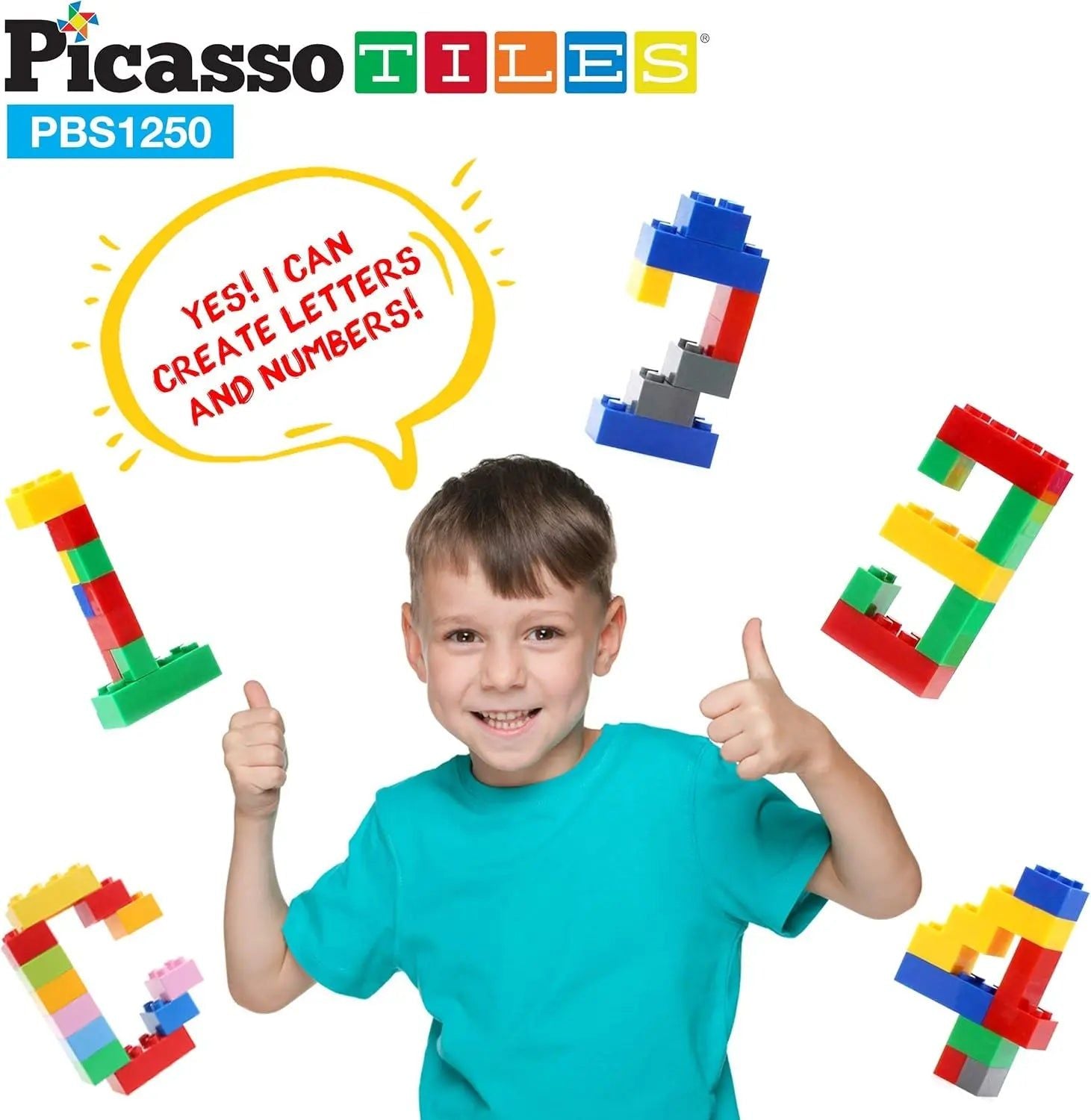 1250 Piece Building Block Set – PicassoTiles