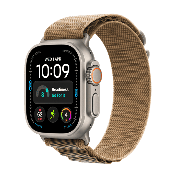 Apple Watch Ultra 4 G+C 49mm Titanium Case with Alpine Loop - M