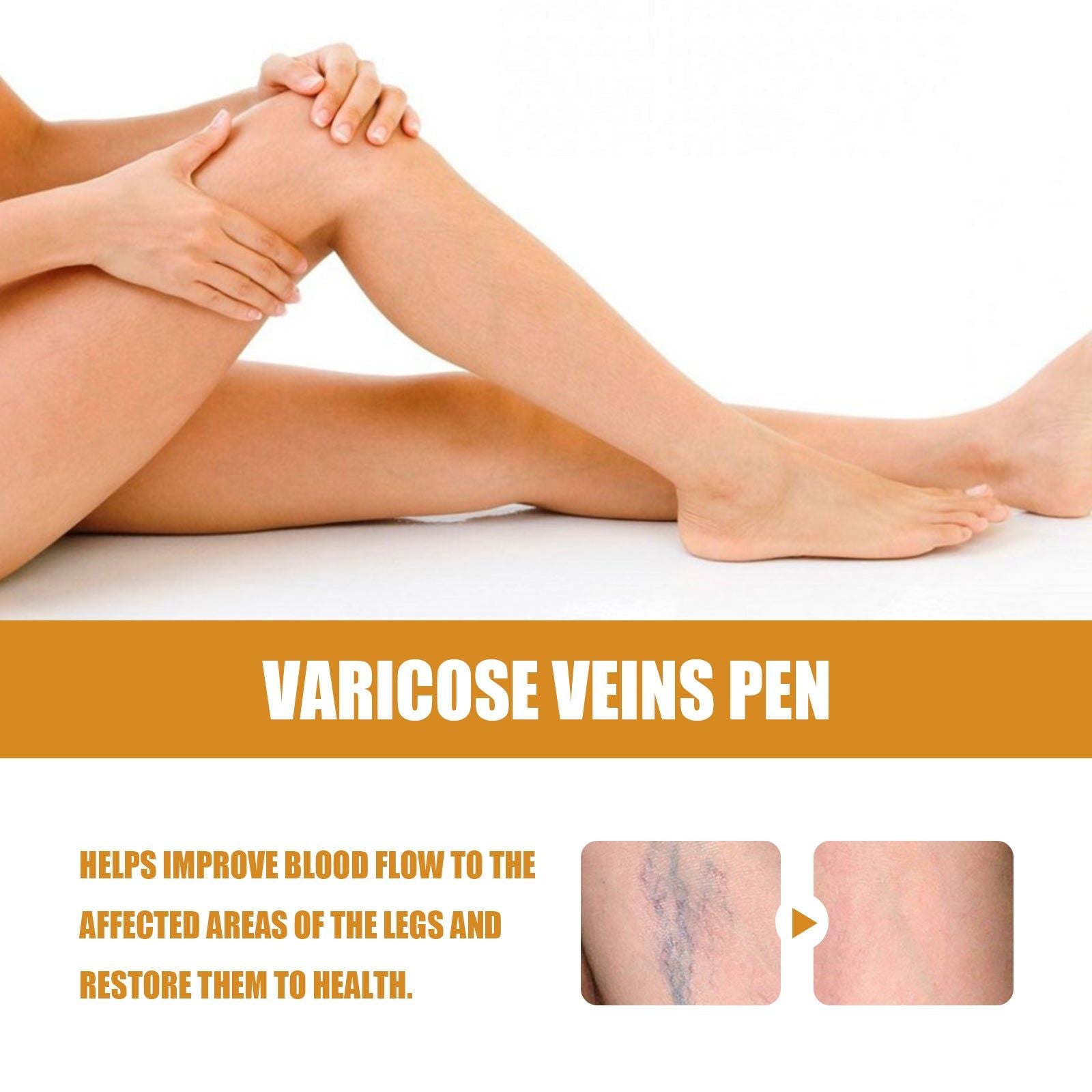 Leg Repair Pen, Pain Relief, Blood Circulation, Varicose Vein Treatment, Leg Massage, Health Recovery ,1pcs