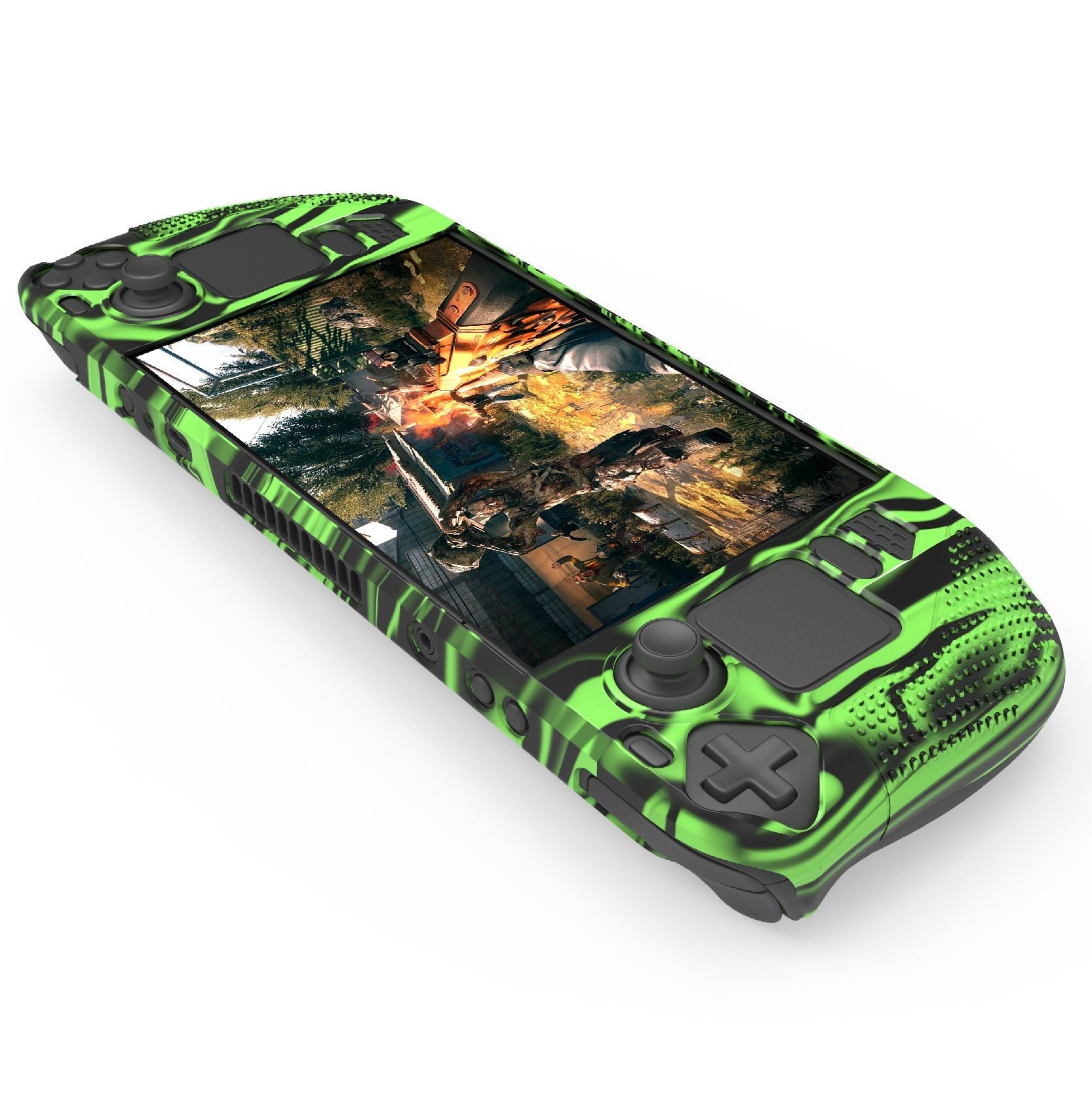 Silicone Game Console Case Anti Slip Protective Cover For Steam Deck
