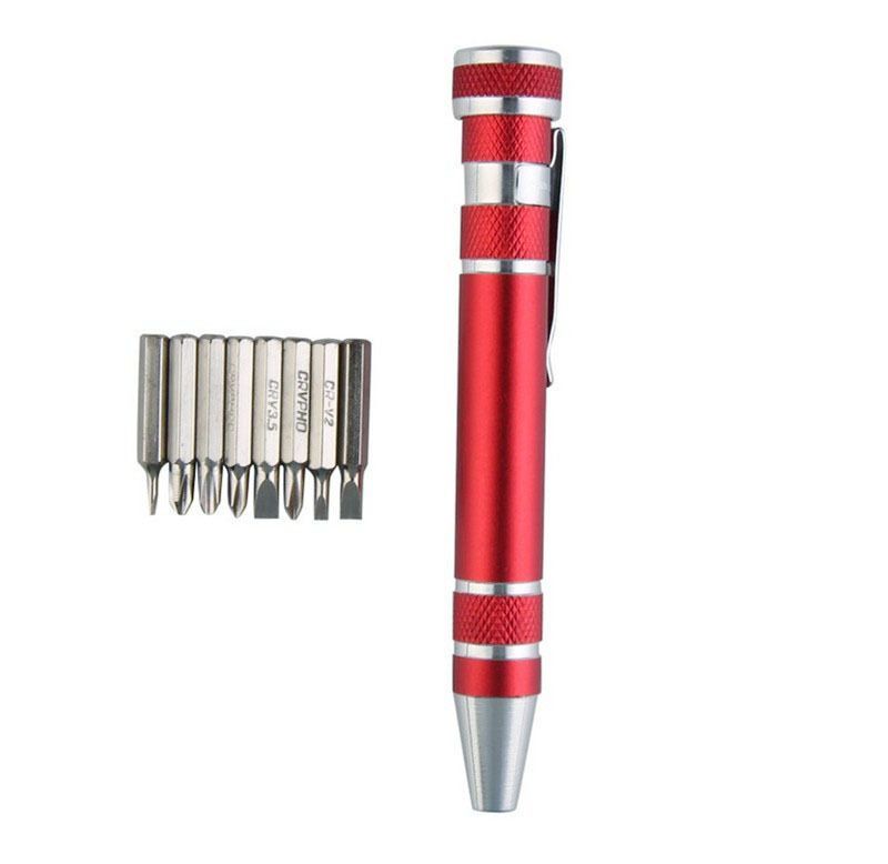 8 In 1 Screwdriver Set Mini Repair Pen Tool Precision Multifunctional Screwdriver