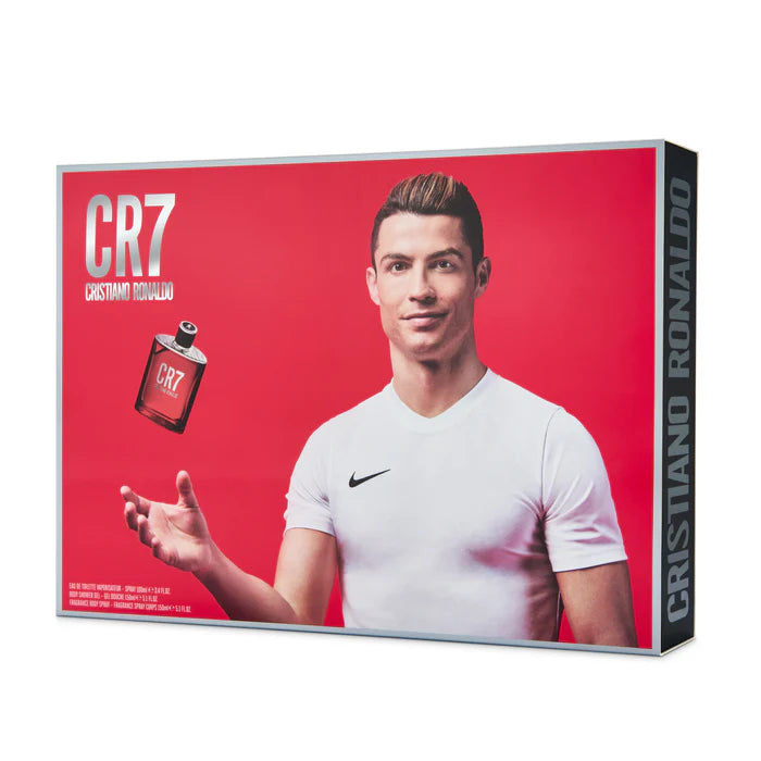 CR7 Eau de Toilette 100ml + Shower Gel 150ml + Body Spray 150ml
