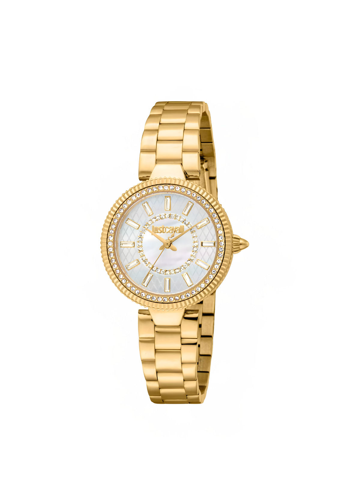 Just Cavalli Glam Chic watch - LAD SS WHT