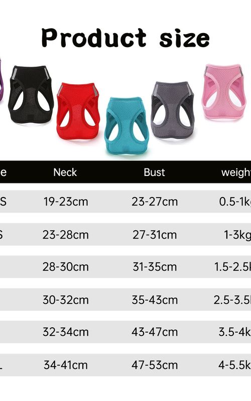 Dog Harness Adjustable Mesh Dog Vest Harness With Leash Set Pet Leash For Small Pets