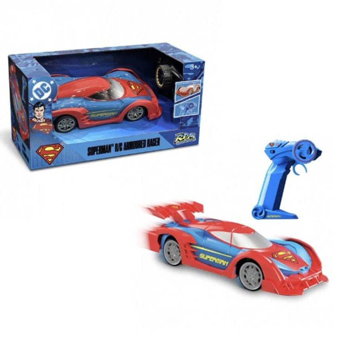 DC Superman Ultimate Metropolis City Armoured Racer RC Car