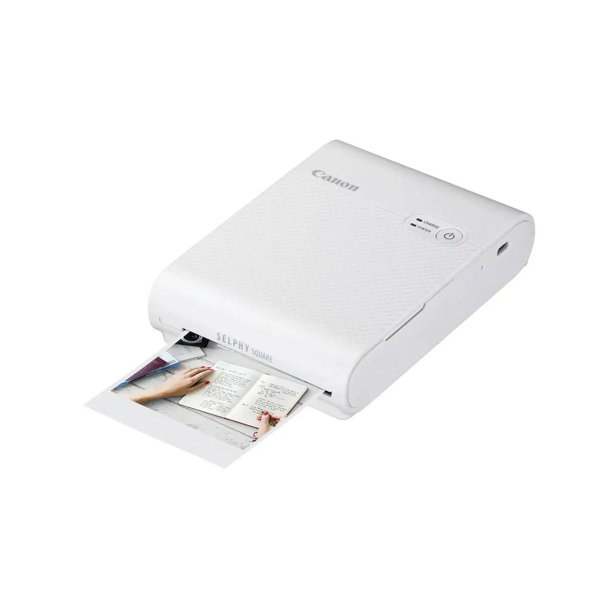 Canon SELPHY Square QX10 Compact Photo Printer, White