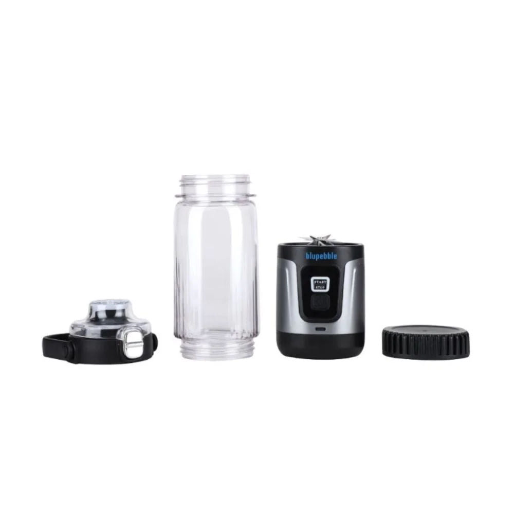 Blupebble Goblend Portable Rechargeable Blender 480ml, Black
