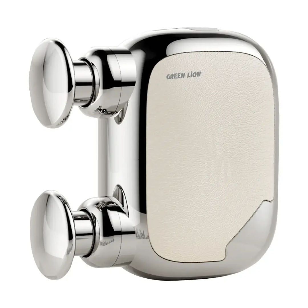 Green Lion Mini Flex Dual-Head Massage Gun, Silver