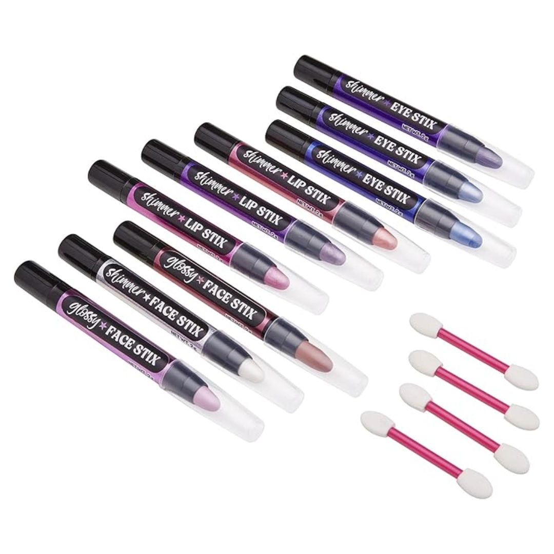 Cra-Z-Art Shimmer n Sparkle Twist Up Beauty Sparklers Set, 13 Pieces, Children Ages 8+